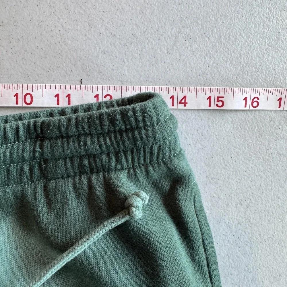 Keith Haring‎ Sweatpants Mens Small Green Graphic Art Logo Fleece Joggers